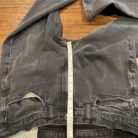 Rag & Bone Men's 32x32 (31x31 actual) Fit 2 Slim Jean Faded Black Skinny Stretch - Picture 8 of 12